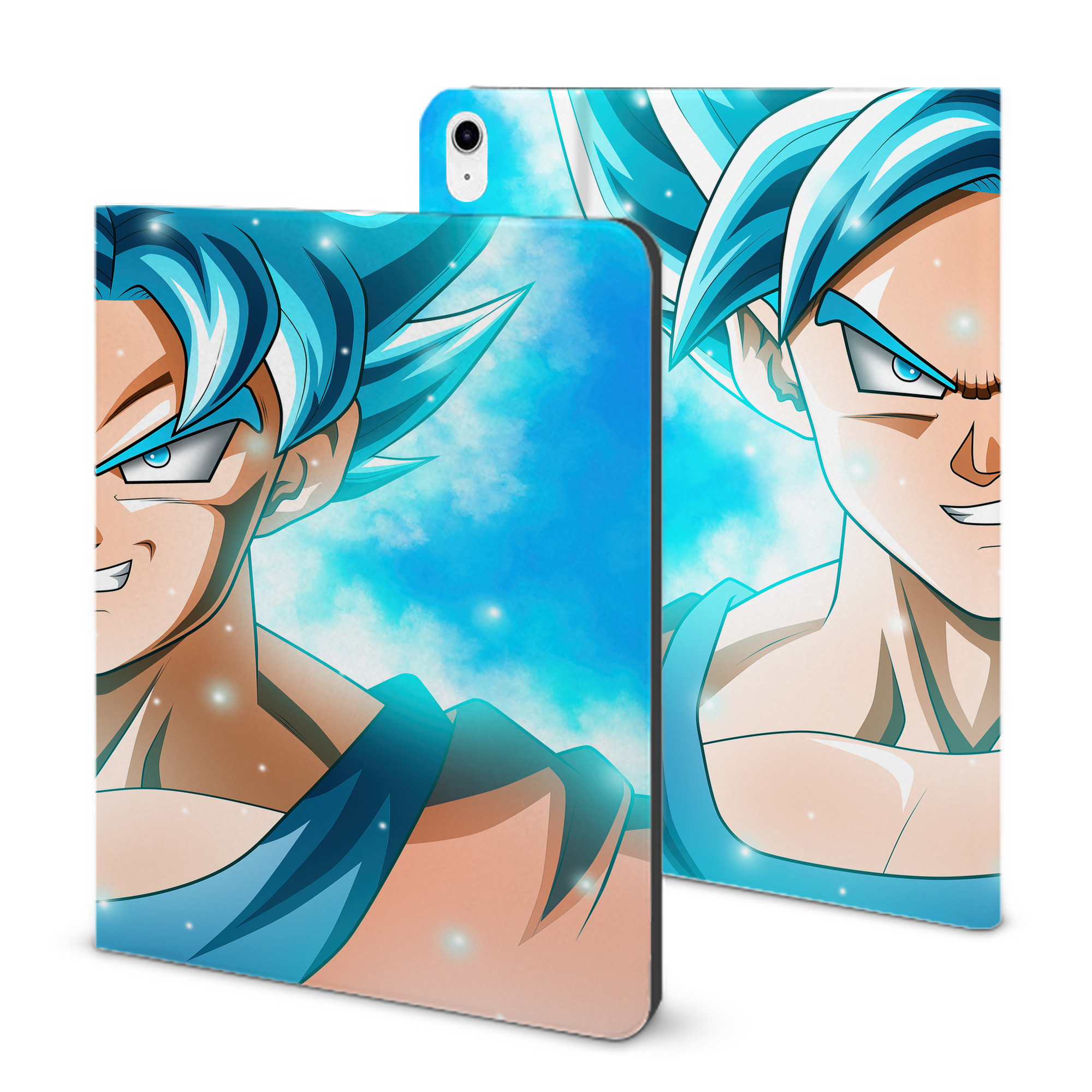 （画像用） ドラゴンボール DRAGON BALL IPad ケース ブック型 PUレザー TPU 耐衝撃 軽量 薄型 ペン収納なし 全面保護 IPad 各モデル対応